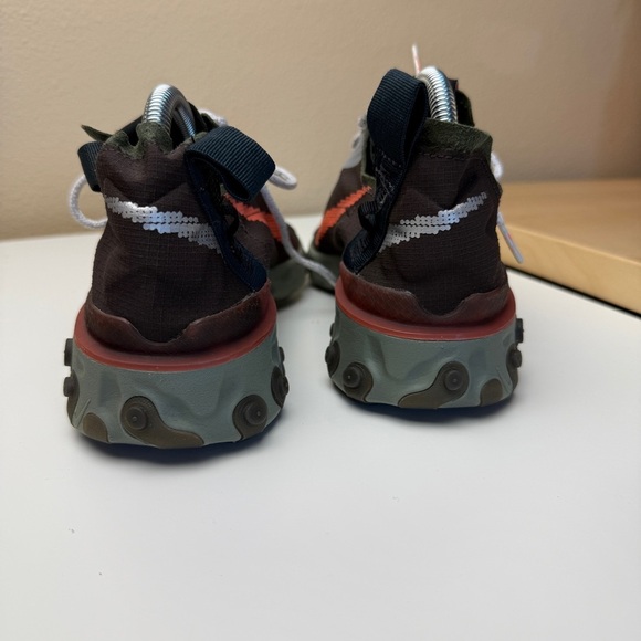 Nike React WR ISPA Velvet Brown & Dark Stucco - Size 6.5 - Picture 5 of 11